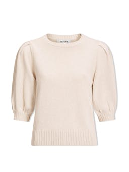 Oatmeal Amalie linen blend jumper Knit Cefinn    - Collagerie