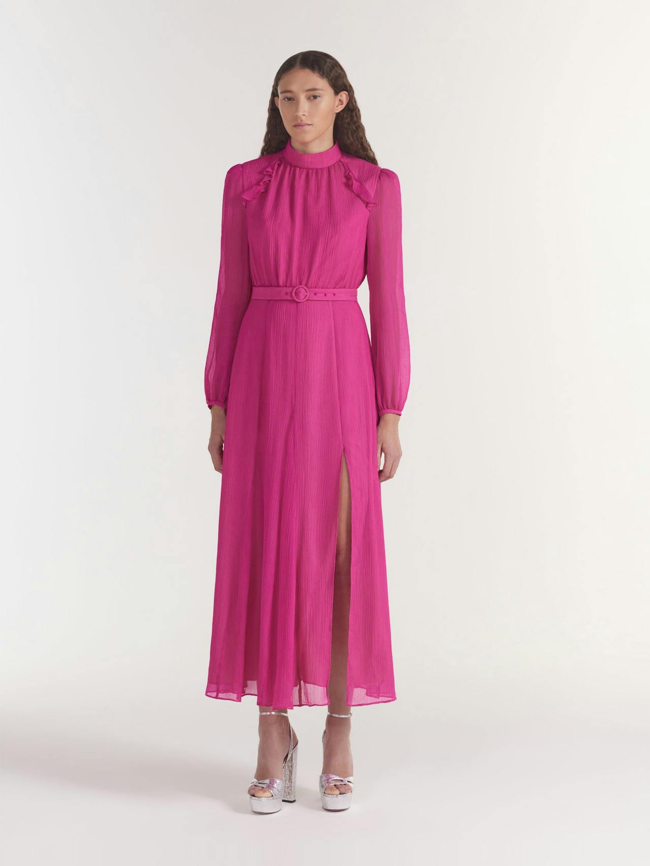 Posey pink Jacqui B dress Dress Saloni    - Collagerie