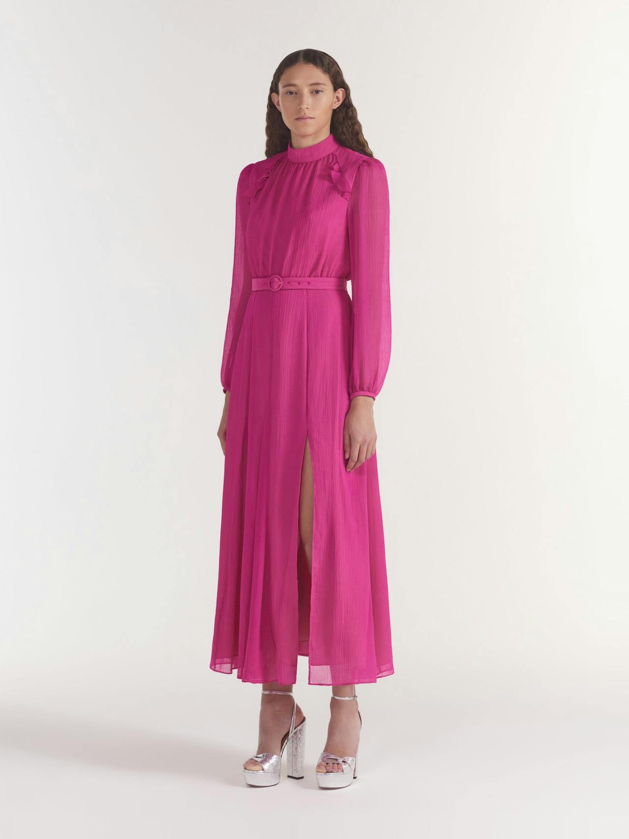 Posey pink Jacqui B dress Dress Saloni    - Collagerie