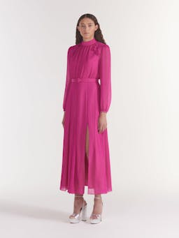 Posey pink Jacqui B dress Dress Saloni    - Collagerie