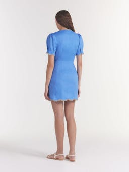 Peri blue Marlee dress Dress Saloni    - Collagerie