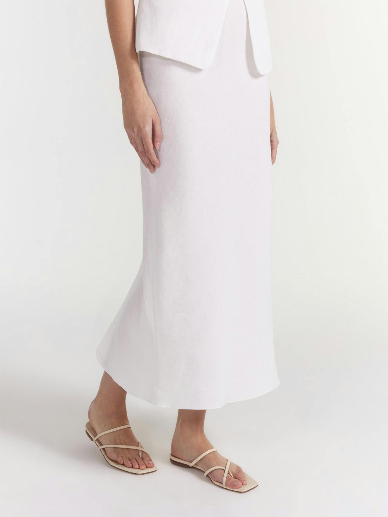 Ivory Carine B skirt Skirt Saloni    - Collagerie