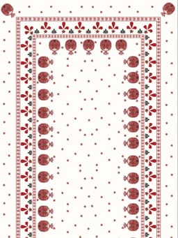 Pomegranate table linen for Penny Morrison Table Linen Bell Hutley    - Collagerie