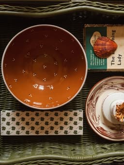 Dotty large bowl Tabletop Ceramic Sharland England    - Collagerie