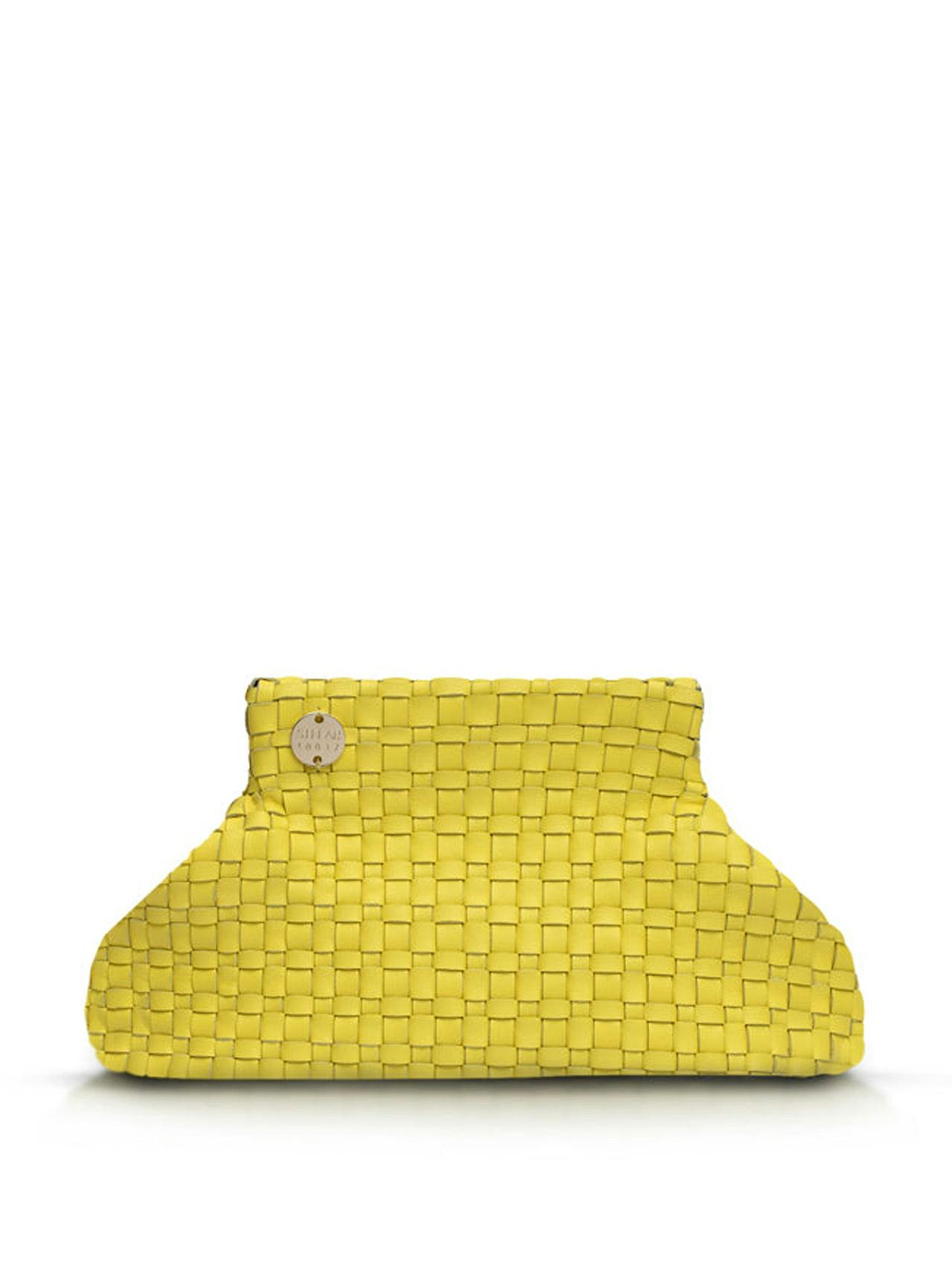 Yellow Lilis small frame clutch  STELAR    - Collagerie