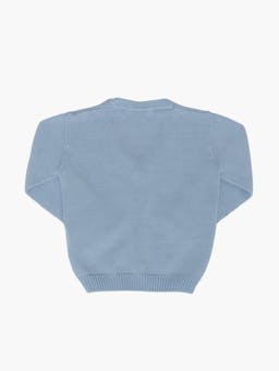 Sous-marin cardigan powder blue Baby Clothing Amaia    - Collagerie