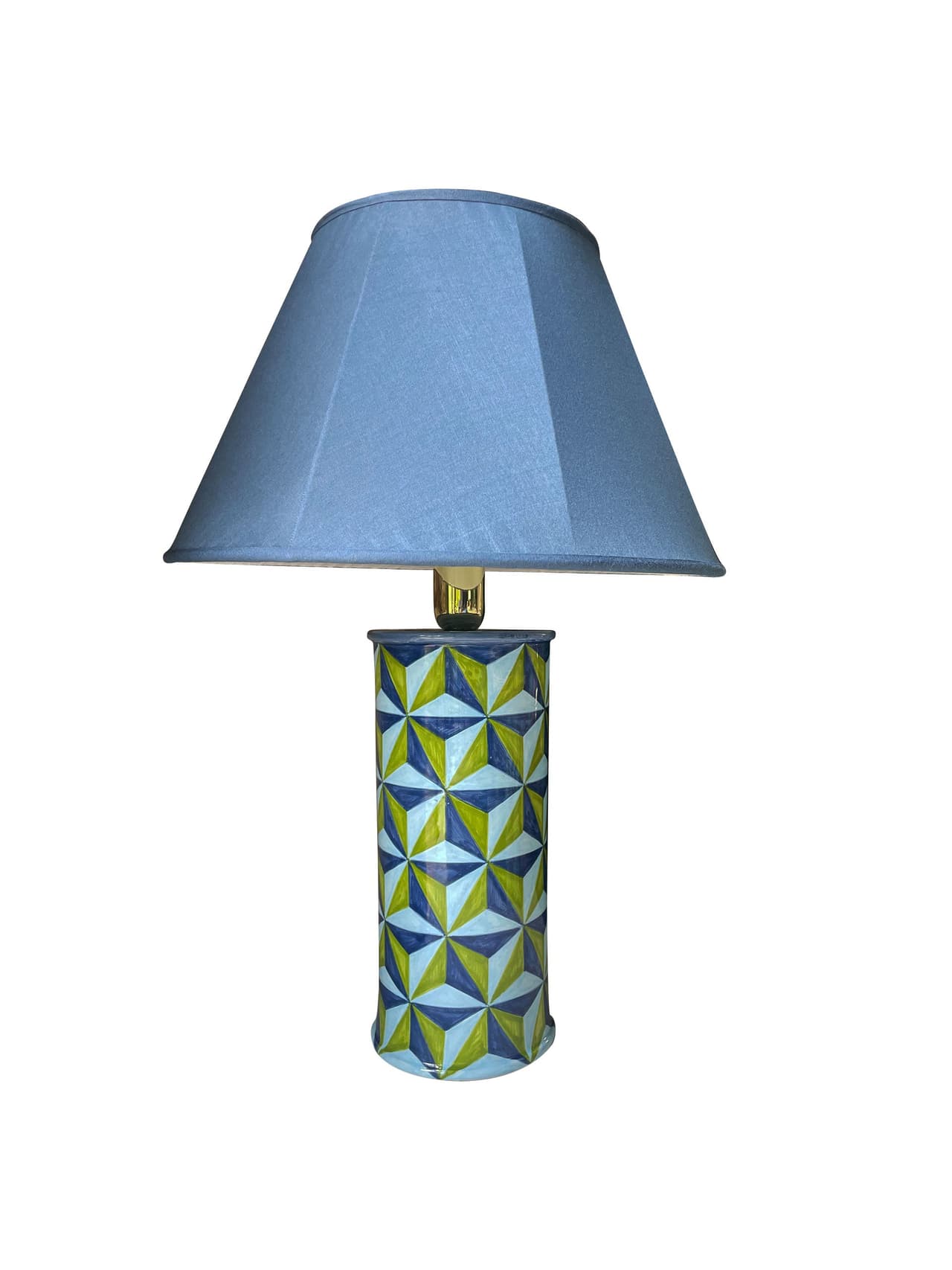 Starry eyed lamp, blue