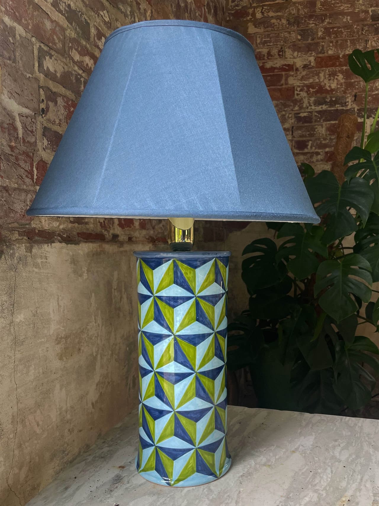 Starry eyed lamp, blue  Silo Studio    - Collagerie