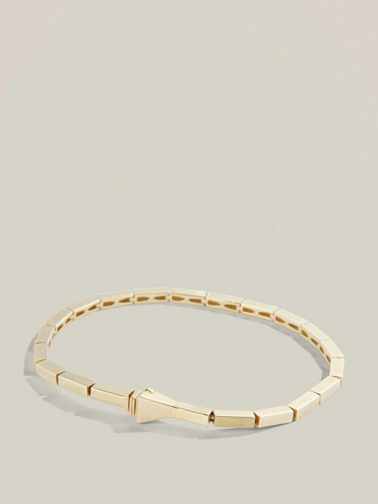 The Lucky One gold bar bracelet