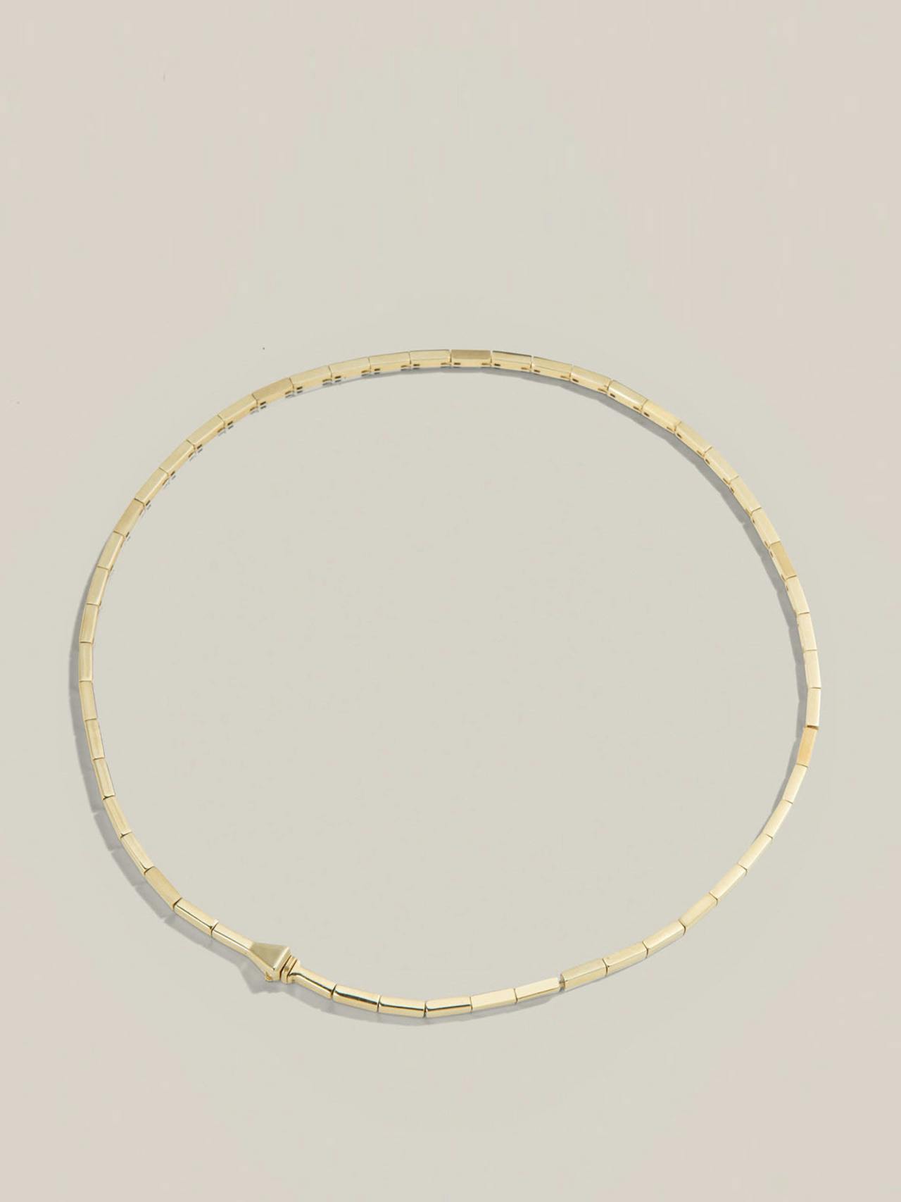 The Lucky One Gold bar necklace