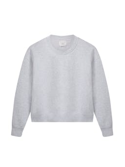 The easy-fit sweatshirt in ice grey Sweatshirt Navygrey    - Collagerie