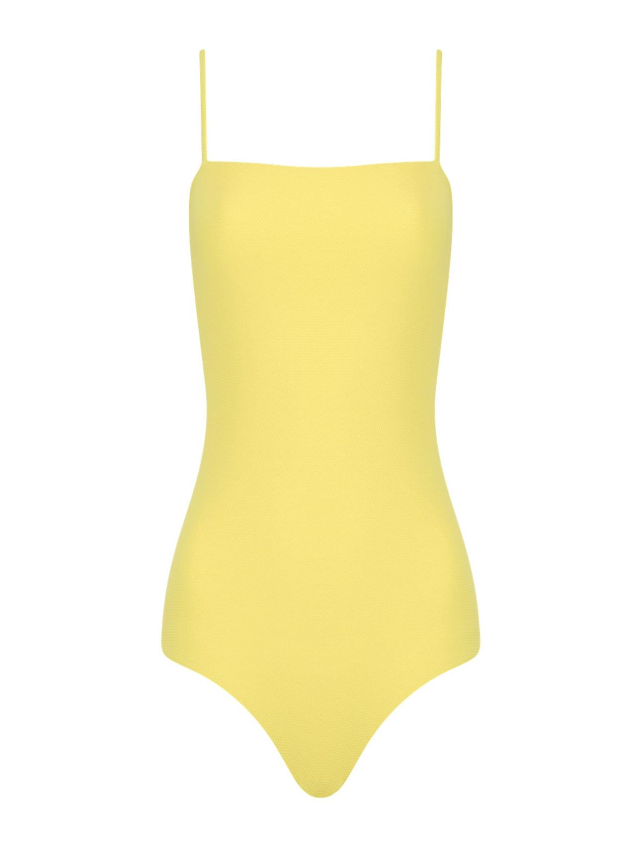 The Edie swimsuit in citron