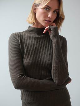 Žaltys nettle merino wool turtleneck Merino Wool Turtleneck The Knotty Ones    - Collagerie