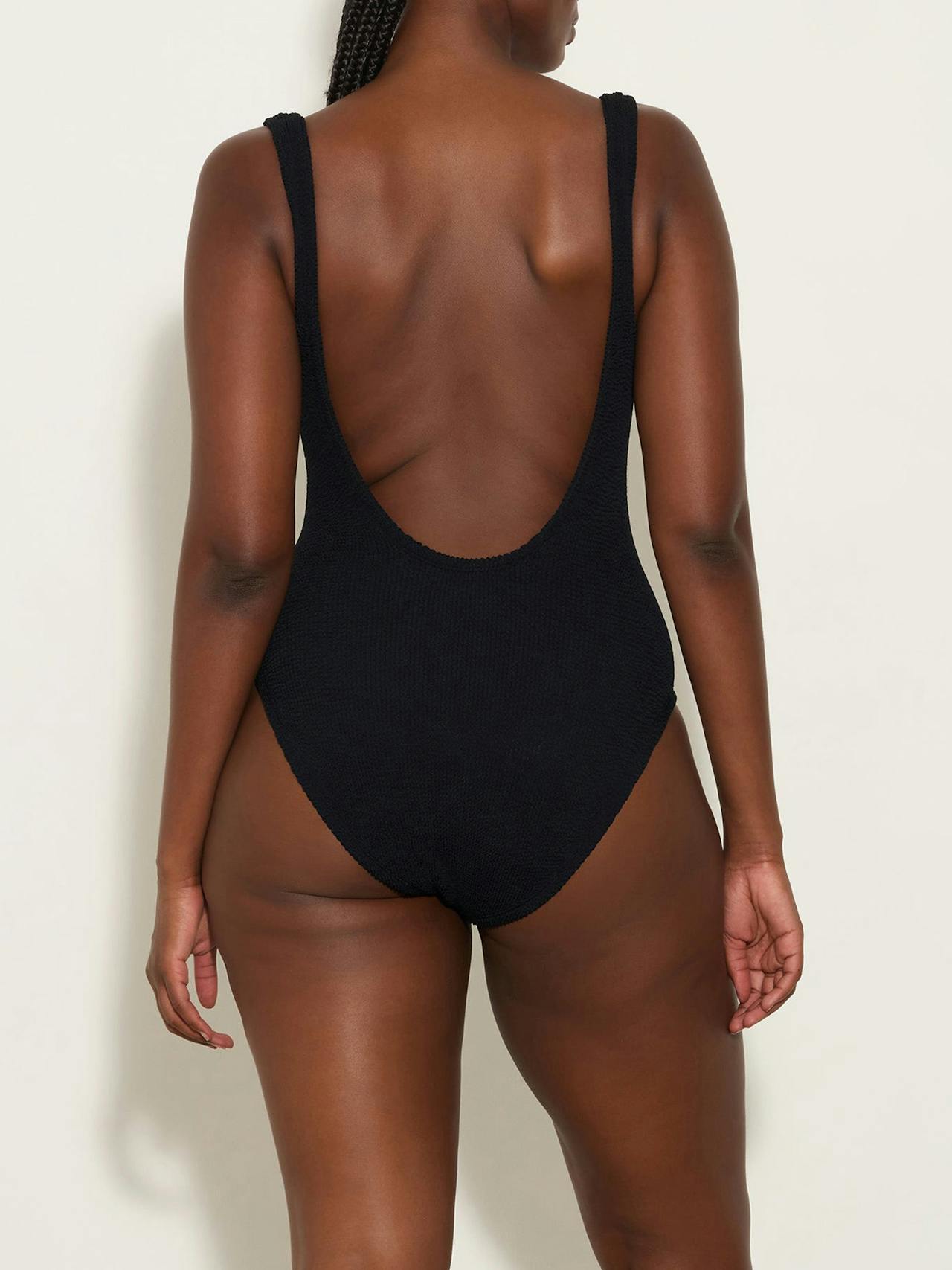 Black Tonya swim Swimsuit Hunza G    - Collagerie