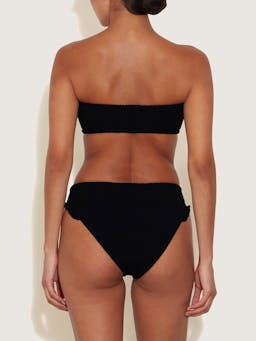 Black Tracey frill bikini Bikini Hunza G    - Collagerie