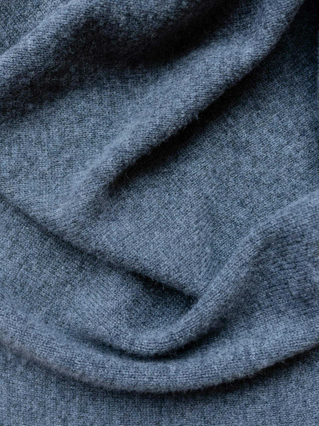 Large merino triangle scarf in charcoal Style > Womens Scarves > Merino Scarves > Triangle TBCo    - Collagerie