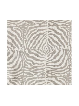 Grey zebra tablecloth SALES Maison Margaux    - Collagerie