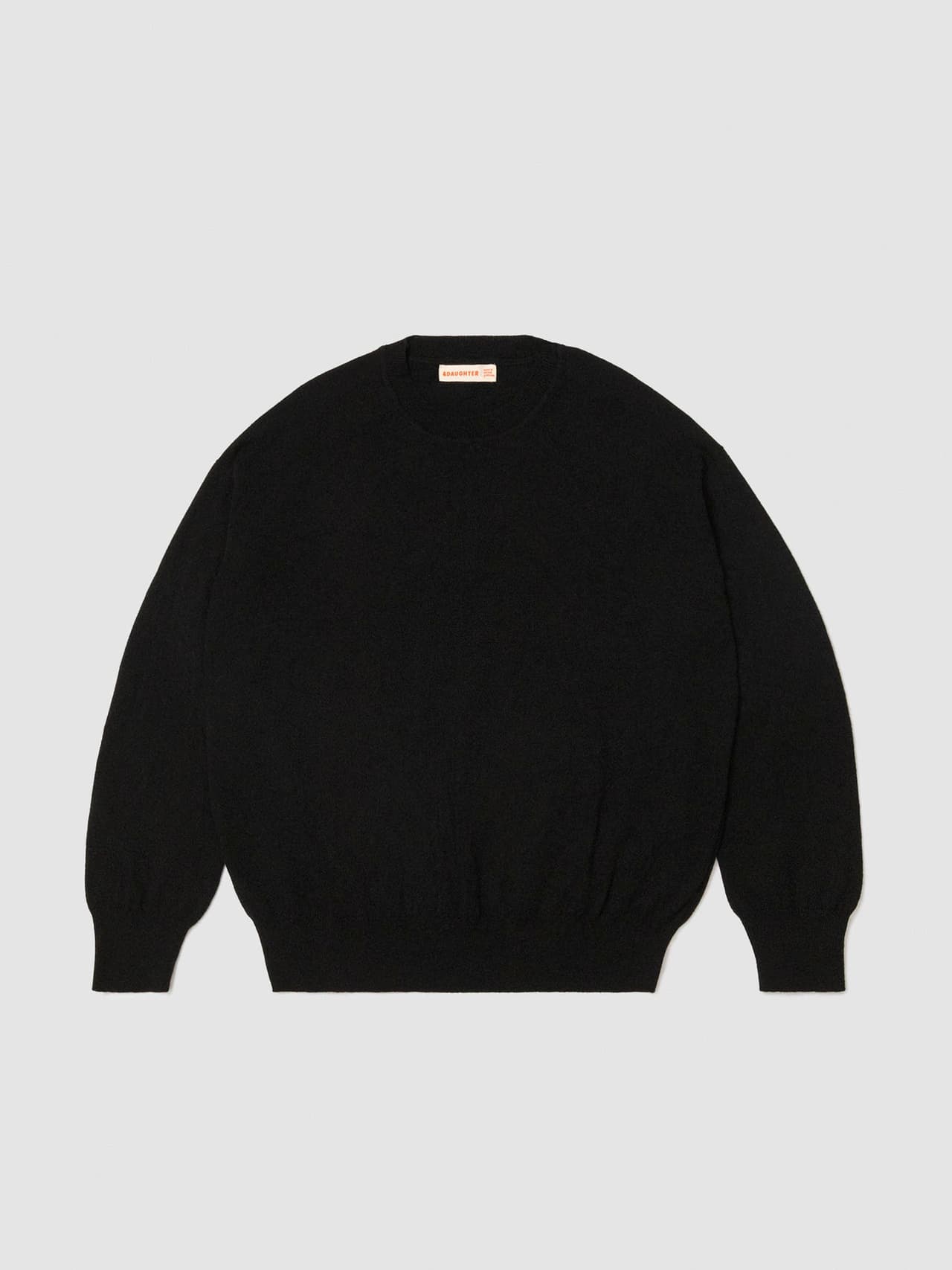 Black Tahra cashmere crewneck