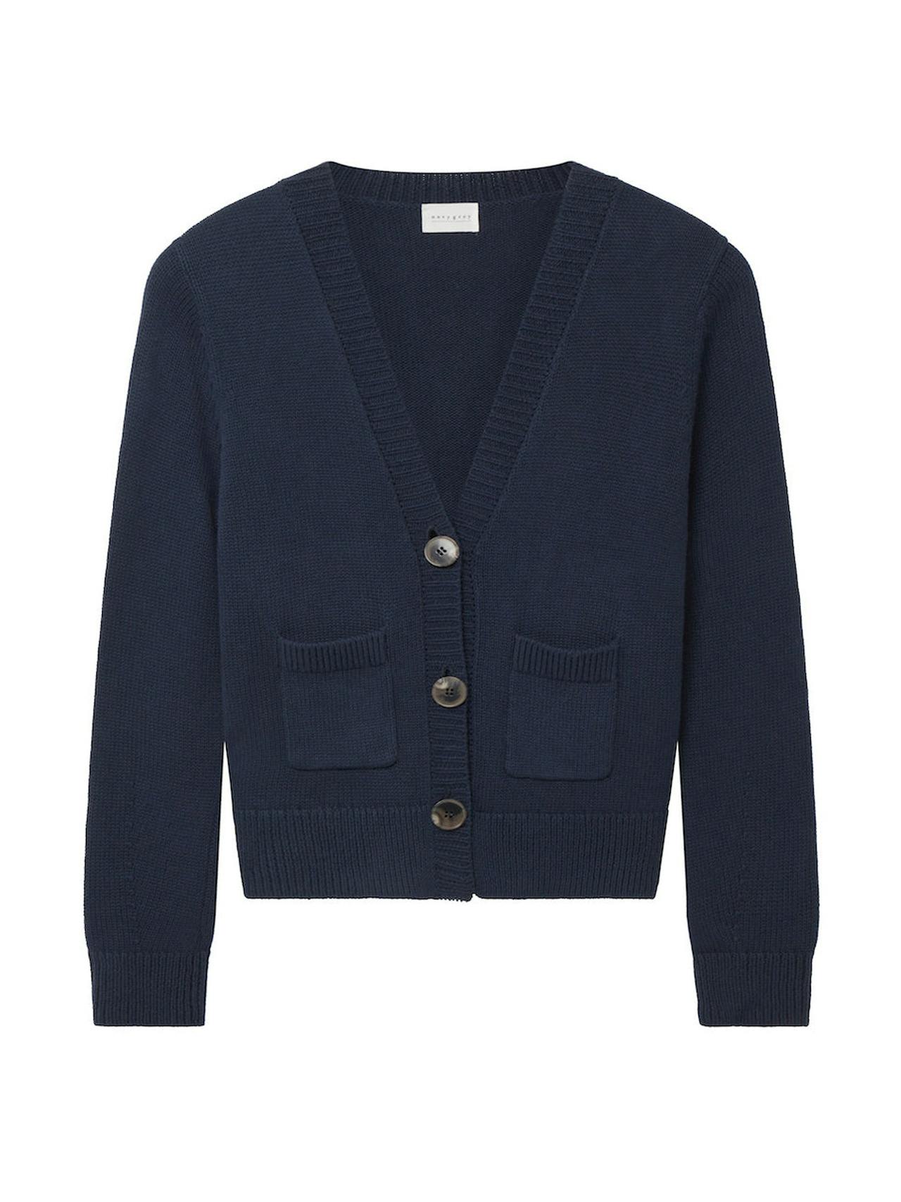 The Boxy cardigan in navy