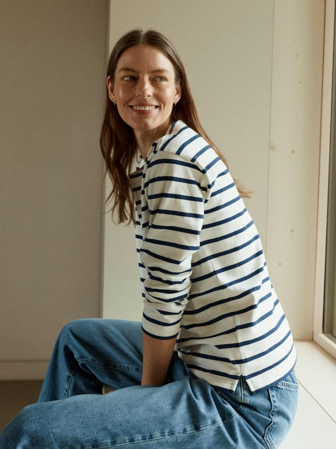 The Breton jersey The BRETON JERSEY Navygrey    - Collagerie