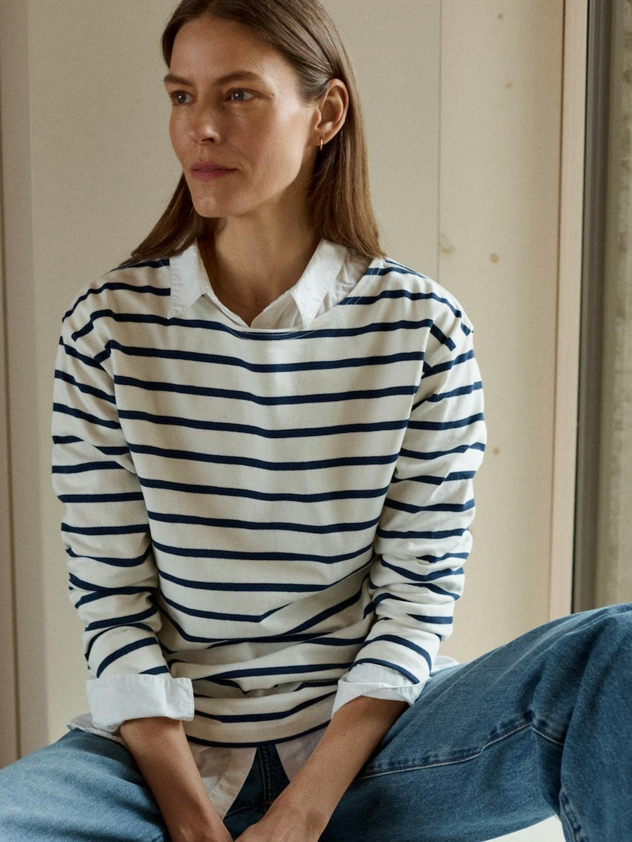 The Breton jersey The BRETON JERSEY Navygrey    - Collagerie