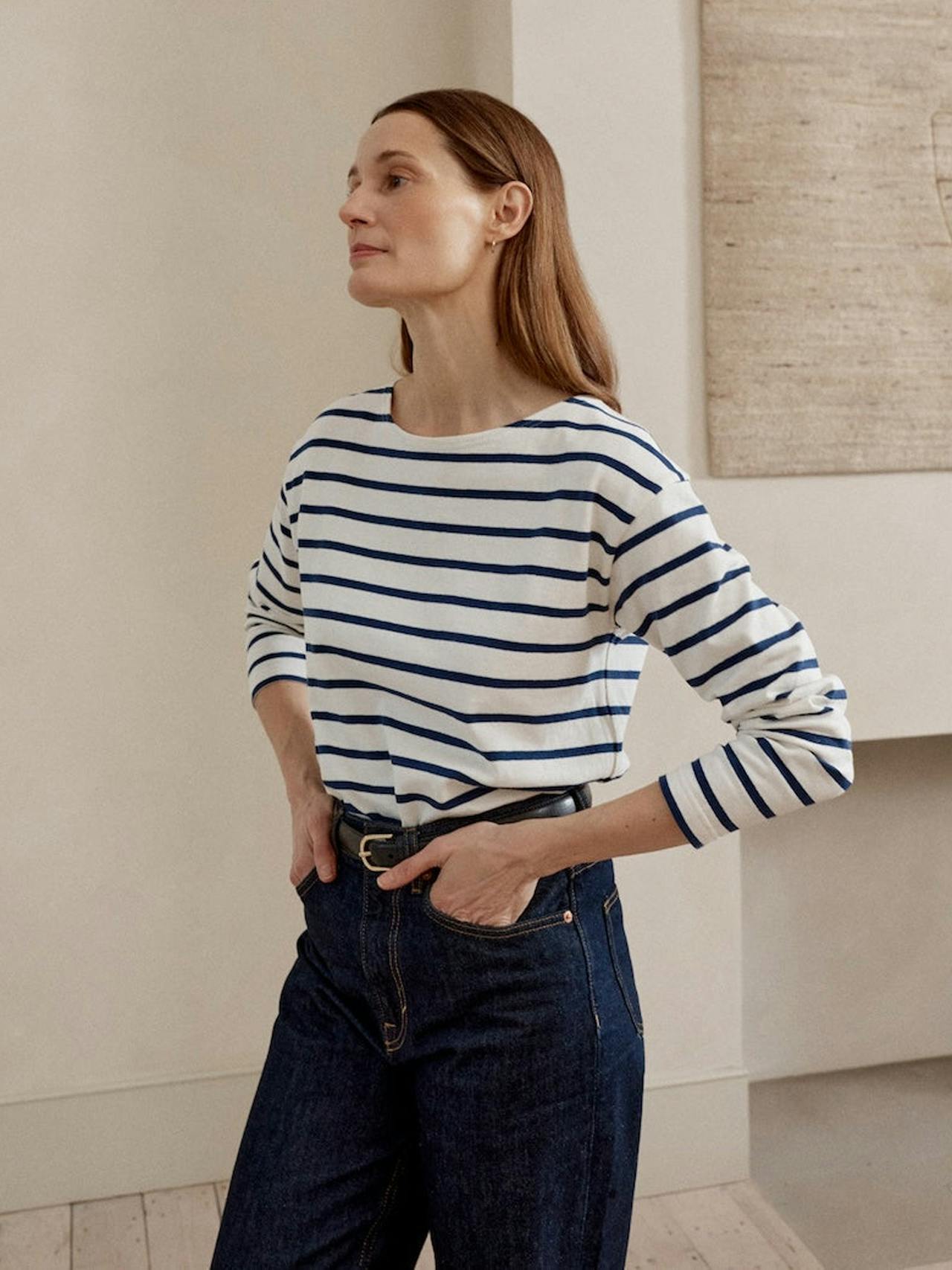 The Breton jersey The BRETON JERSEY Navygrey    - Collagerie