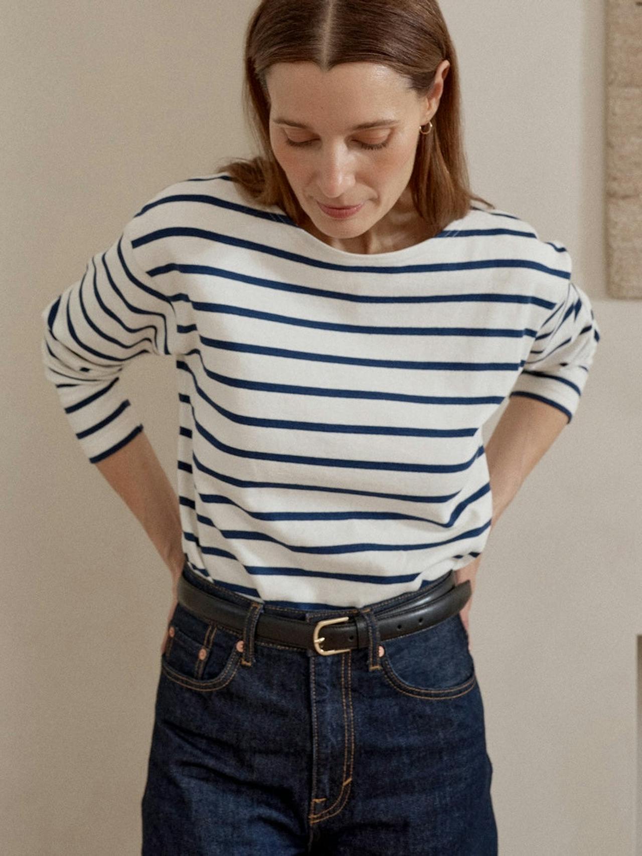 The Breton jersey The BRETON JERSEY Navygrey    - Collagerie