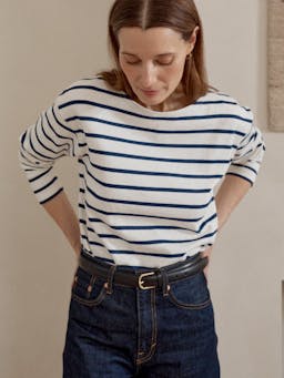 The Breton jersey The BRETON JERSEY Navygrey    - Collagerie