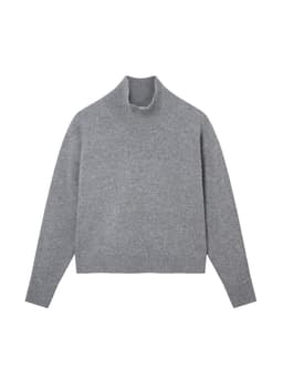 The easy funnel in storm grey Jumper Navygrey XS   - Collagerie