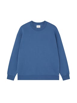 Ocean blue relaxed-fit sweatshirt The Relaxed SWEATSHIRT Navygrey    - Collagerie