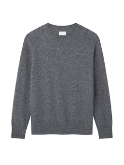 Atlantic grey wool Weekend jumper Clothing Navygrey    - Collagerie