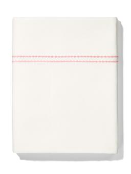 Top sheet hemstitch, pink Bed Linen Volga Linen    - Collagerie