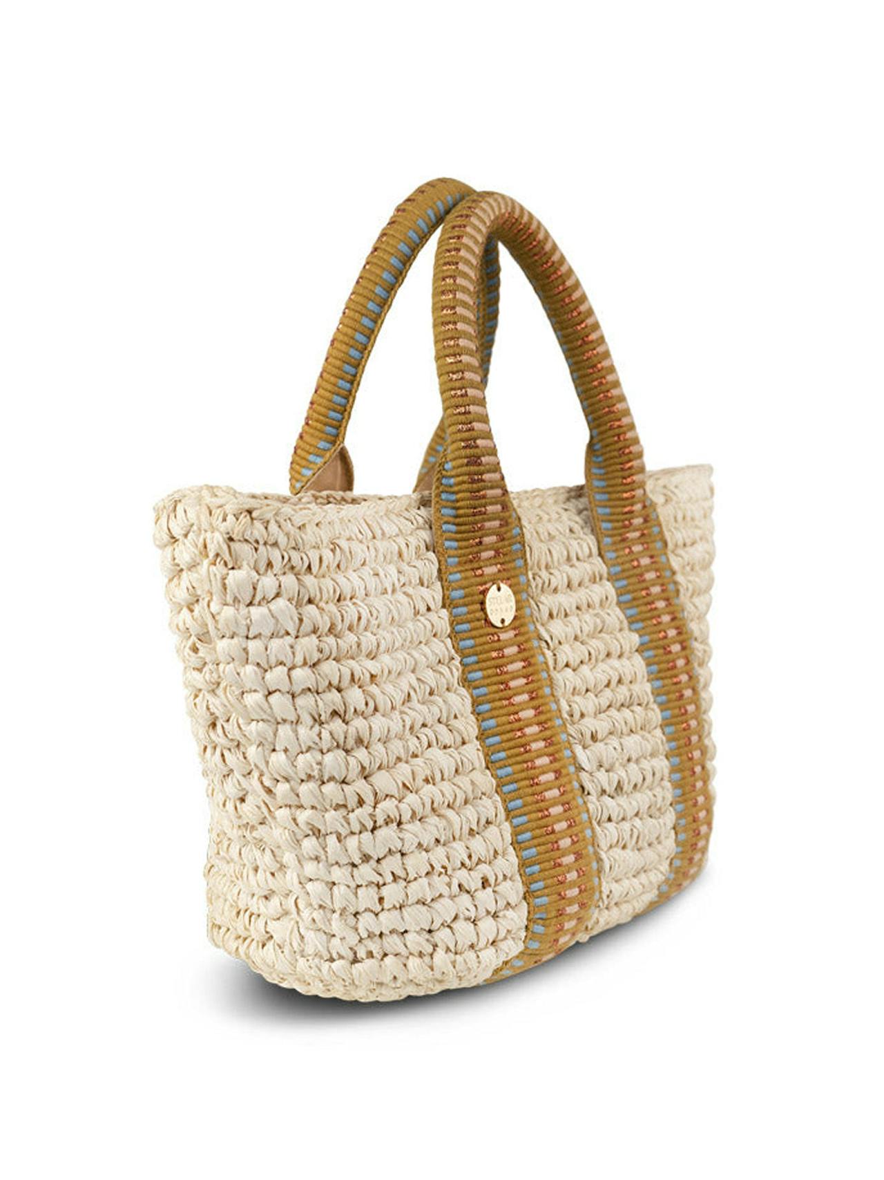 Gili raffia tote bag Handbag STELAR    - Collagerie