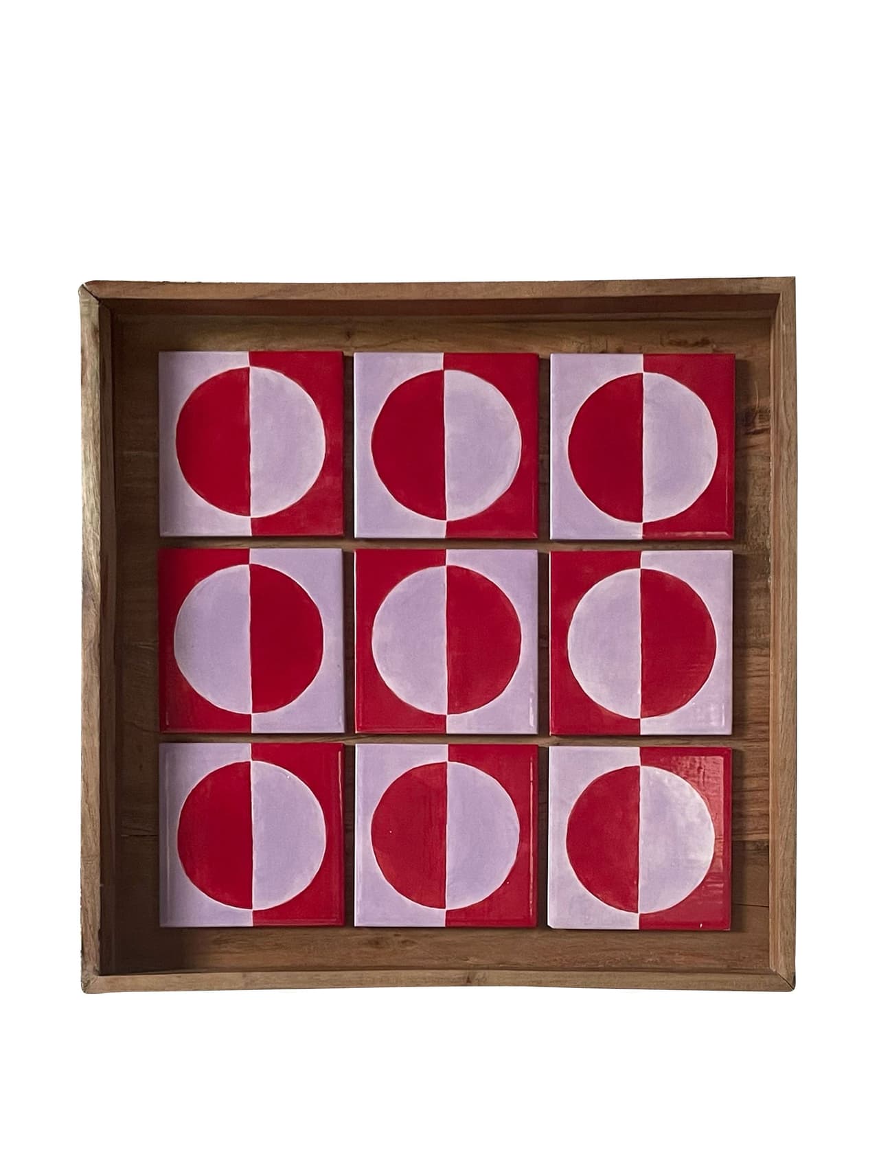 Jam Pots ceramic tiles, set of 9  Silo Studio    - Collagerie