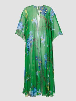 Kaftan long open dress VC24_VC1D5_GLSSV Erdem    - Collagerie