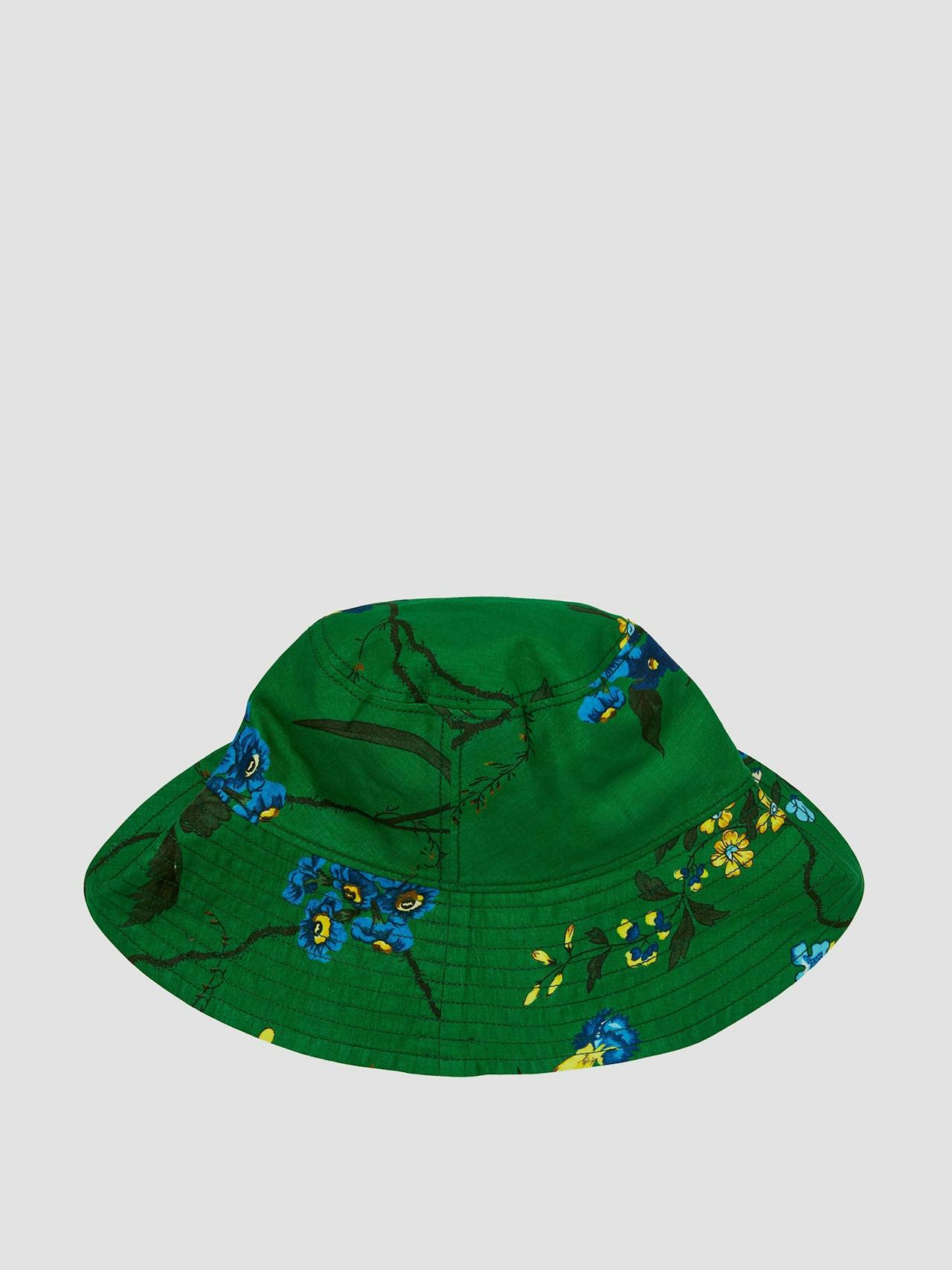 Green bucket hat VC24_VC1H1_GSCL Erdem    - Collagerie