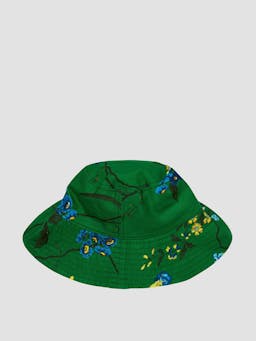 Green bucket hat VC24_VC1H1_GSCL Erdem    - Collagerie