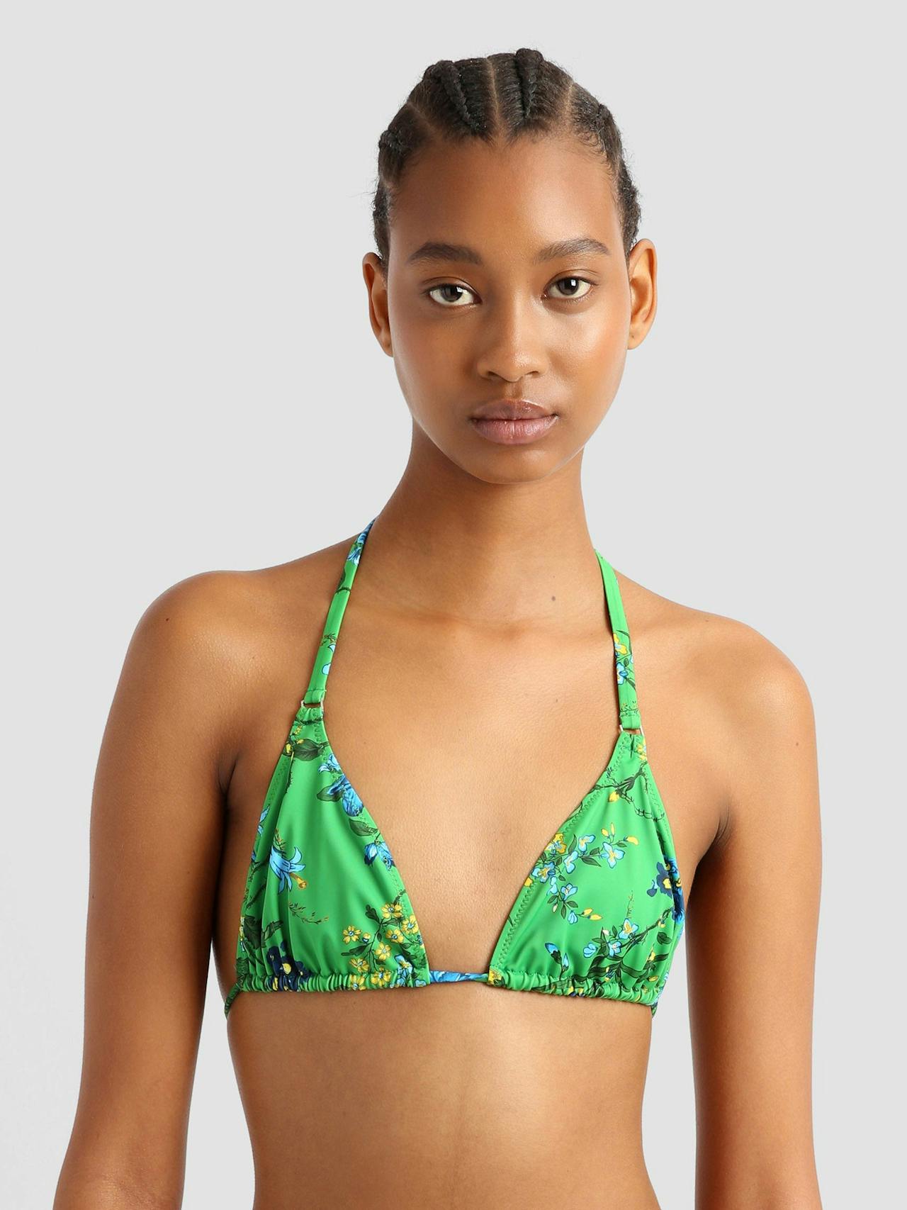 Green bikini top VC24_VC1SWT2_GSSSJ Erdem    - Collagerie