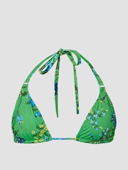 Green bikini top VC24_VC1SWT2_GSSSJ Erdem    - Collagerie