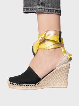 Yellow Valença wedge espadrilles Shoes Antonia's    - Collagerie