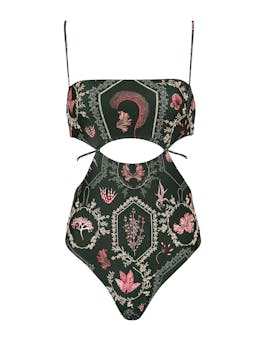 Victoriana Encaje embroidered swimsuit Clothing Agua by Agua Bendita    - Collagerie