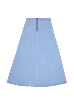 Faye slip skirt in oceanic blue 6204520090 Seventy + Mochi    - Collagerie