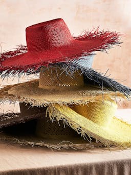 Sandona Woven Wide Brim Hat Hats The Colombia Collective    - Collagerie