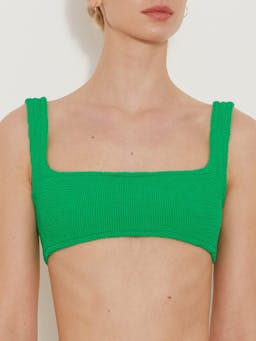 Emerald Xandra bikini top Clothing Hunza G    - Collagerie