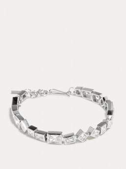 Z59 Cubic zirconia and rhodium plated bracelet Bracelet Completedworks    - Collagerie