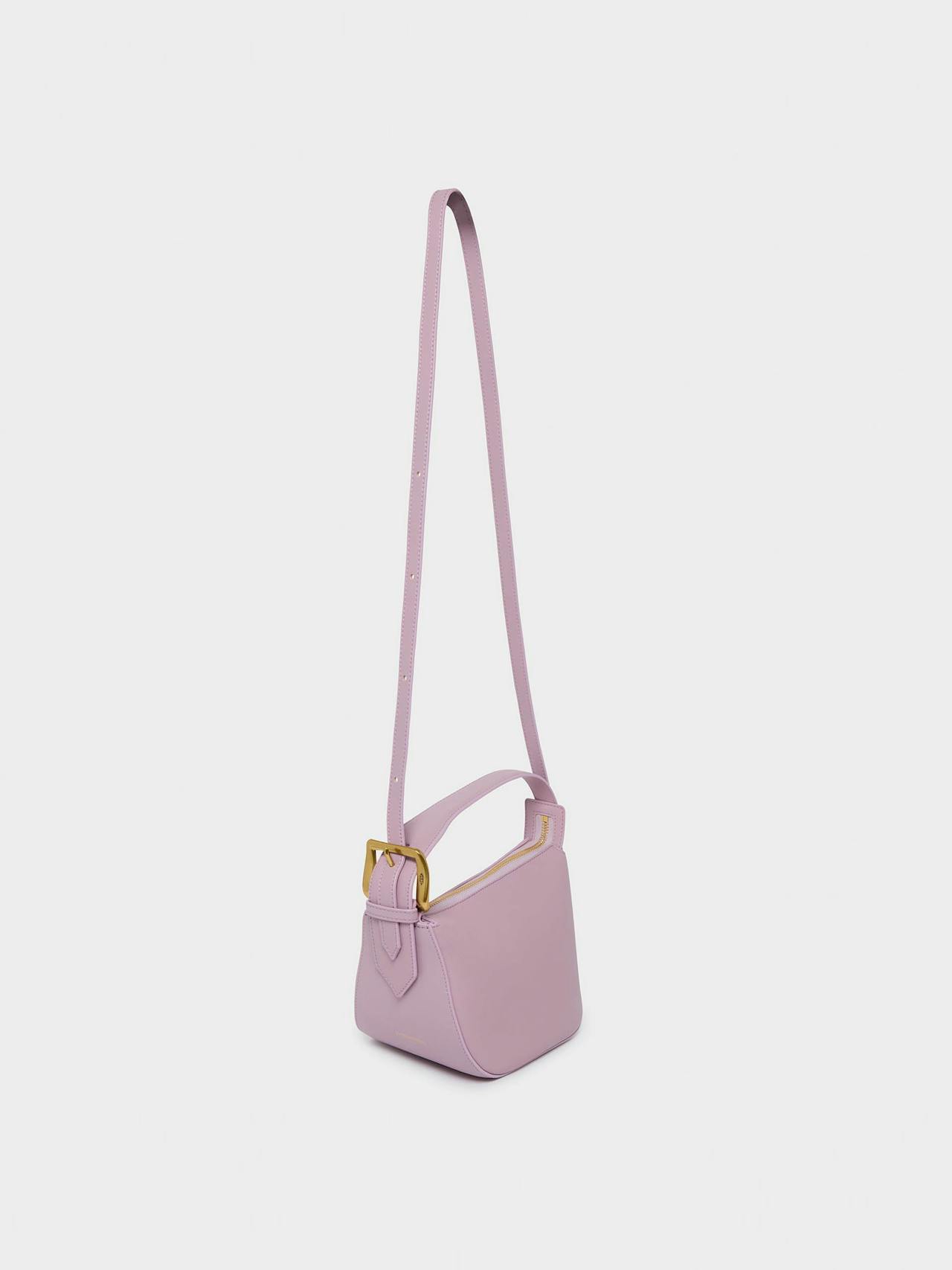 Lavender Zip quiver mini bag Bags J&M Davidson    - Collagerie