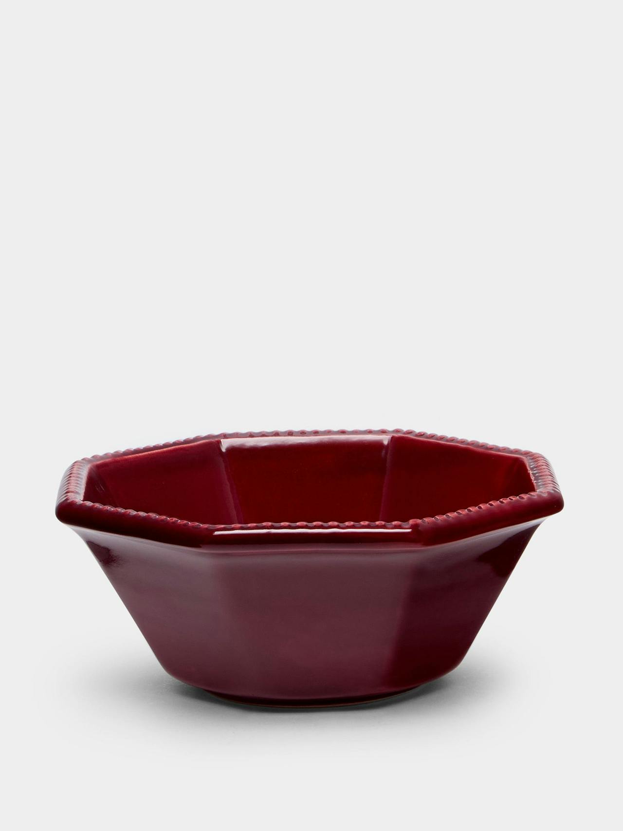 Louis XVI hand-glazed ceramic bowls (set of 4)