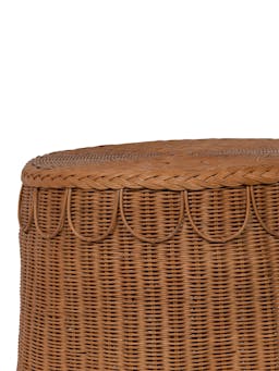 Adeline side table Rattan Sharland England    - Collagerie