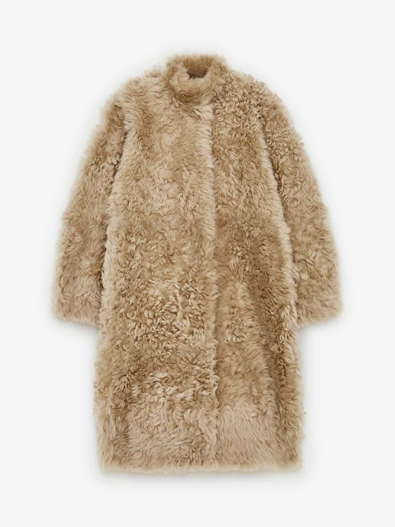 Shearling coat