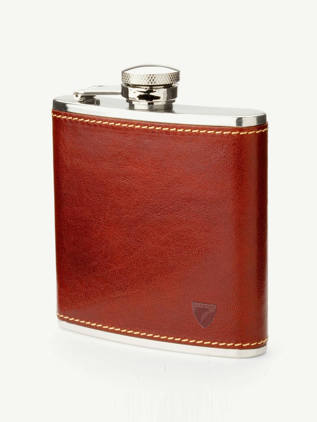 Classic 5oz Leather Hip Flask